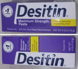 Kem trị hăm tã cho bé Desitin màu tím 113g - Hỗ trợ điều trị hăm da, an toàn cho trẻ sơ sinh, hàng nhập Mỹ