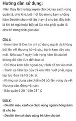 Kem trị hăm tã cho bé Desitin màu tím 113g - Hỗ trợ điều trị hăm da, an toàn cho trẻ sơ sinh, hàng nhập Mỹ