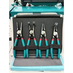 Bộ kìm mở phe 180mm 4 chi tiết Total THTJ214042 - Dụng cụ tiện ích chất lượng cao bằng thép carbon, bảo hành 6 tháng