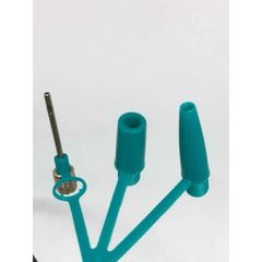 Bơm Hơi Đạp Chân Total TMPP5511 - Thiết Bị Bơm Xe Với Đầu Schrader, Presta, Dunlop - Độ Bền Cao, Kích Thước Tiện Dụng