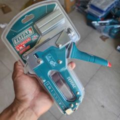 Kìm Bấm Ghim Đa Năng 3 Trong 1 Total - Tặng Kèm 600 Ghim Thẳng, U, Đinh - Dụng Cụ Tiện Ích Đắc Lực Cho Mọi Gia Đình