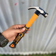 Búa Nhổ Đinh Ingco 220g Có Nam Châm - Dụng Cụ Tiện Ích Đầu Búa Rèn Thả, Tay Cầm Sợi Thủy Tinh Chắc Chắn