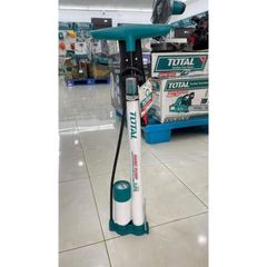 Bơm Hơi Đẩy Tay Total TMPP3811.KDCD - Dụng Cụ Bơm Xe Đạp, Dụng Cụ Tiện Ích Cao Cấp với Đầu Schrader, Presta, Dunlop