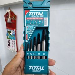 3-18mm Bộ mũi taro lấy ốc gãy 5 chi tiết Total TACSE0056 K