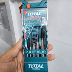 3-18mm Bộ mũi taro lấy ốc gãy 5 chi tiết Total TACSE0056 K