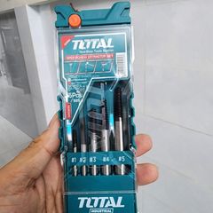 3-18mm Bộ mũi taro lấy ốc gãy 5 chi tiết Total TACSE0056 K