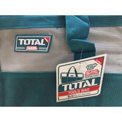 Túi đựng đồ nghề 16 inch Total THT261625 K - Khung cứng, nhiều túi lưu trữ, tải trọng 15kg, dụng cụ tiện ích, bảo hành 3 tháng