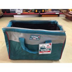 Túi đựng đồ nghề 16 inch Total THT261625 K - Khung cứng, nhiều túi lưu trữ, tải trọng 15kg, dụng cụ tiện ích, bảo hành 3 tháng