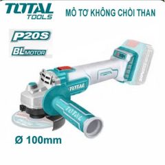Thân Máy Mài Góc Không Dây 100mm Hệ Sinh Thái 20(V) Total TAGLI201008 - Mô Tơ Không Chổi Than, Tốc Độ Cao 3000/8500 Vòng/Phút