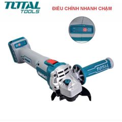 Thân Máy Mài Góc Không Dây 100mm Hệ Sinh Thái 20(V) Total TAGLI201008 - Mô Tơ Không Chổi Than, Tốc Độ Cao 3000/8500 Vòng/Phút