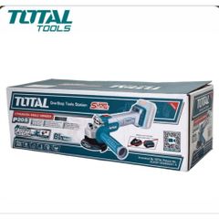 Thân Máy Mài Góc Không Dây 100mm Hệ Sinh Thái 20(V) Total TAGLI201008 - Mô Tơ Không Chổi Than, Tốc Độ Cao 3000/8500 Vòng/Phút