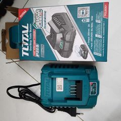 Đế Sạc Pin 20V Total TFCLI2001 - Thiết Bị Tiện Ích Sạc Nhanh Cho Pin 20V/2.0Ah, Kết Nối Chíp Chất Lượng