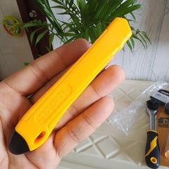 Dao Rọc Giấy TOLSEN 9x80MM SK7 Siêu Bén với Vỏ Nhựa ABS - Dụng Cụ Tiện Ích Hoàn Hảo cho Văn Phòng và Nghệ Thuật