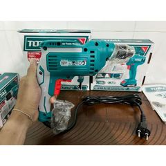 Máy khoan tốc độ cao 500W Total TD2051026E - Khả năng khoan 1.0-10mm, Tốc độ 0-3300rpm, Dụng cụ tiện ích chất lượng cao
