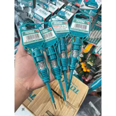 Bút Thử Điện Total THT291408/THT291908 - Dụng Cụ Đo Điện Nhỏ Gọn Chống Rỉ Sét, An Toàn và Bền Bỉ 140mm/190mm