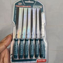 3x140mm Bộ giũa sắt 6 chi tiết Total THT91462 K