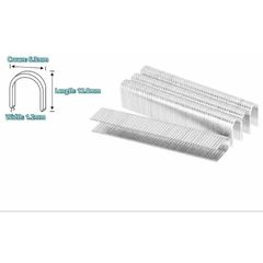 Đinh gim bấm chữ U 12mm Total THT39124 - 1000 cái/hộp - Màu trắng bạc, chất lượng cao, tiện ích văn phòng phẩm