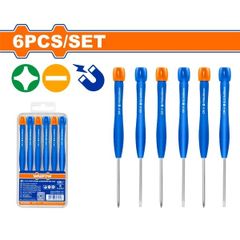Bộ 6 Tua Vít Chính Xác 50mm Wadfow - Dụng Cụ Sửa Chữa Chất Liệu Cr-V, Tiện Ích Đáng Tin Cậy