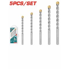 4-10mm Bộ mũi khoan bê tông 5 chi tiết Total TACSD5055