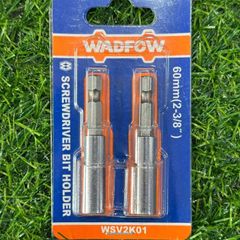 Bộ 2 Đầu Nối Bắt Vít Kèm Đầu Thay Nhanh Wadfow - Dụng Cụ Tiện Ích Thép Chất Lượng Cao 60mm
