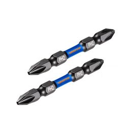 Bộ 2 Mũi bắt vít PH2 65mm Wadfow - Dụng cụ công nghiệp S2, Đầu mũi từ tính, Giảm gãy đầu, Tiện ích sửa chữa
