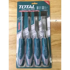 Bộ Mũi Đục Gỗ 4 Chi Tiết Total THT41K0401 - Dụng Cụ Đục Chính Xác 6-25mm Cho Gia Đình Và Xưởng Mộc