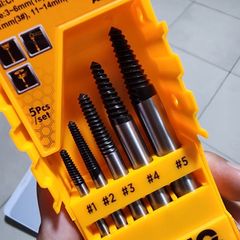 Bộ mũi taro lấy ốc gãy 3-18mm 5 chi tiết Ingco AES008 - Dụng cụ chuyên dụng chất lượng cao cho sửa chữa và lắp ráp