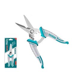 Kéo Thợ Điện 200mm Total THT118871 - Kéo Thép Không Gỉ Tính Năng Răng Cho Công Việc Điện Lực