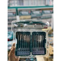 Bộ 12 Mũi Khoan Gỗ Đầu Dẹp 6-30mm Total TACSDL1201 - Dụng Cụ Tiện Ích Chất Lượng Cao, Xuất Xứ Trung Quốc
