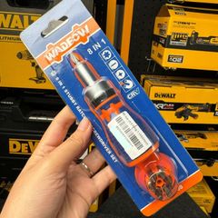 Bộ Tua Vít 8 Trong 1 Wadfow WSS8608 - Dụng Cụ Sửa Chữa Đa Năng Chất Liệu Cr-V, Bao Gồm 7 Đầu Vít Tiện Lợi