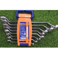 Bộ Cờ Lê Đầu Vòng Wadfow 8 Chiếc 6-22mm - Dụng Cụ Sửa Chữa Chuyên Nghiệp, Chất Lượng Cao, Mạ Bóng