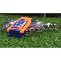 Bộ Cờ Lê Đầu Vòng Wadfow 8 Chiếc 6-22mm - Dụng Cụ Sửa Chữa Chuyên Nghiệp, Chất Lượng Cao, Mạ Bóng