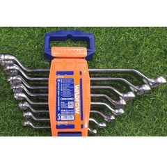Bộ Cờ Lê Đầu Vòng Wadfow 8 Chiếc 6-22mm - Dụng Cụ Sửa Chữa Chuyên Nghiệp, Chất Lượng Cao, Mạ Bóng