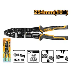 Kìm Tuốt Dây Điện Đa Năng INGCO HWSP101 - 10 Inch, Chức Năng Cắt và Tuốt Dây, Dụng Cụ Thợ Điện Chuyên Nghiệp