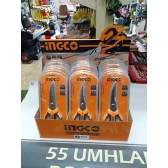 Kéo Bếp 225mm Ingco HSCRS822251 - Thép Không Gỉ, Đa Năng Cắt, Khui, Bẻ Đai Ốc - Tay Cầm Thiết Kế Độc Đáo
