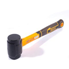 Búa Tạ Cao Su 220g Ingco HRUH8808 - Dụng Cụ Cầm Tay Không Tia Lửa, Tay Cầm Sợi Thủy Tinh, Bảo Vệ Bề Mặt Phôi