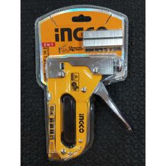 Kìm Bấm Ghim Đa Năng 3 Trong 1 Ingco HSG1405 - Tặng Kèm 600 Ghim, Tiện Ích Đối Với Công Việc Thủ Công Và Sửa Chữa