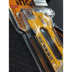 Kìm Bấm Ghim Đa Năng 3 Trong 1 Ingco HSG1405 - Tặng Kèm 600 Ghim, Tiện Ích Đối Với Công Việc Thủ Công Và Sửa Chữa
