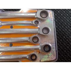 Bộ 6 Cờ Lê Miệng Vòng Tự Động CRV 8-17mm - Dụng Cụ Chất Lượng Cao Ingco - Tiện Ích Sửa Chữa Cơ Khí