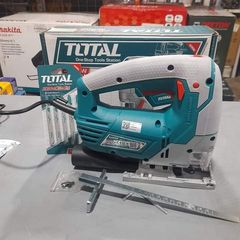 Máy cưa lọng 800W Total TS2081006 - Dụng cụ cắt gỗ và sắt chất lượng cao, bảo hành 6 tháng, Made in China