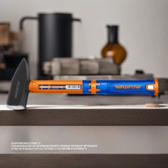 Búa Cơ Khí 1500g Wadfow WHM1315 - Thép Carbon 45# Chất Lượng Cao, Tay Cầm Nhựa Sợi Thủy Tinh, Dụng Cụ Tiện Ích Xuất Sắc