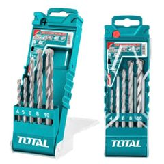 Bộ Mũi Khoan Đa Năng Total TACSD7156 5 Chi Tiết 4-10mm - Dụng Cụ Tiện Ích Chất Lượng Cao