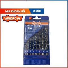Bộ 8 Mũi Khoan Gỗ Wadfow - Đủ Kích Thước 3mm đến 10mm - Dụng Cụ Tiện Ích Cho Thợ Mộc và DIY