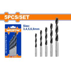 Bộ 5 Mũi Khoan Gỗ Wadfow WSJ3K01 - Dụng Cụ Tiện Ích Cho Thợ Mộc - Kích Thước Đa Dạng 3-8mm
