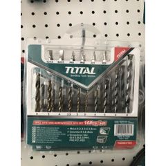Bộ mũi khoan và siết vít đa năng 16 chi tiết Total TACSD3165 - Dụng cụ tiện ích cho thợ sửa chữa và DIY