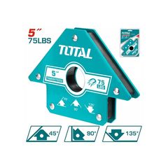 Ke Nam Châm Hàn 3 Góc 5 inch 75 lbs Total - Dụng Cụ Hàn Chất Lượng Cao, Lực Kéo Mạnh Mẽ, Hỗ Trợ Tốt Trong Công Việc Sửa Chữa