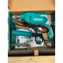 Máy khoan động lực cầm tay 850W TOTAL TG109136E - Khả năng khoan tối đa 13mm, tốc độ 0-2700rpm, công tắc đảo chiều, thiết kế tiện dụng