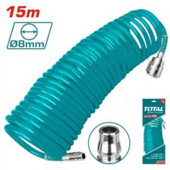Cuộn Dây Hơi Xoắn Dẫn Khí Nén 15M 5x8mm Total THT11151-3 - Dụng Cụ Tiện Ích Công Nghiệp Chất Lượng Cao