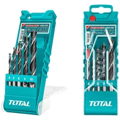 Bộ mũi khoan gỗ Total TACSD7056 5 chi tiết 4-10mm - Dụng cụ tiện ích cho thợ mộc, chế tác gỗ hiệu quả
