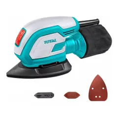 Máy chà nhám cọ 65W Total TMS6505 - Dụng cụ chà nhám đa năng kèm phụ kiện hoàn chỉnh cho nhà thầu và DIY